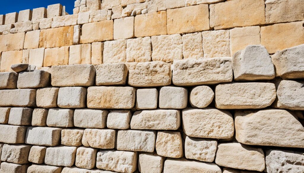 rebuilding walls in Jerusalem