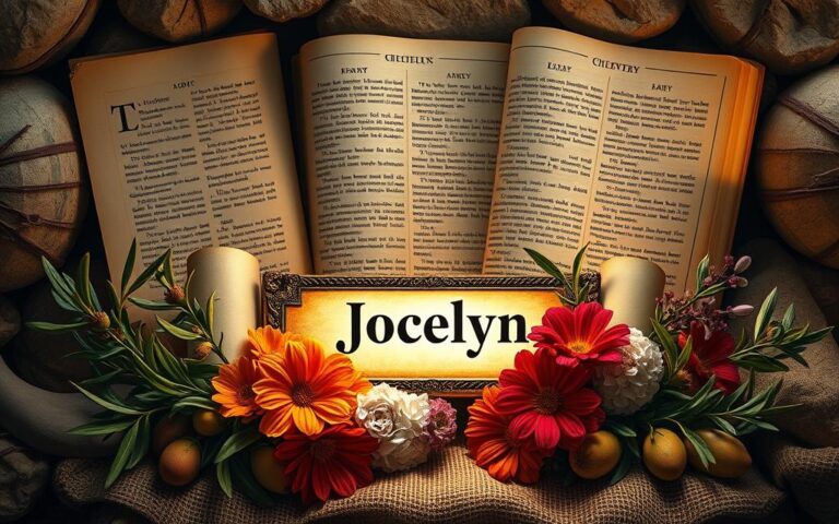 is the name jocelyn in the bible