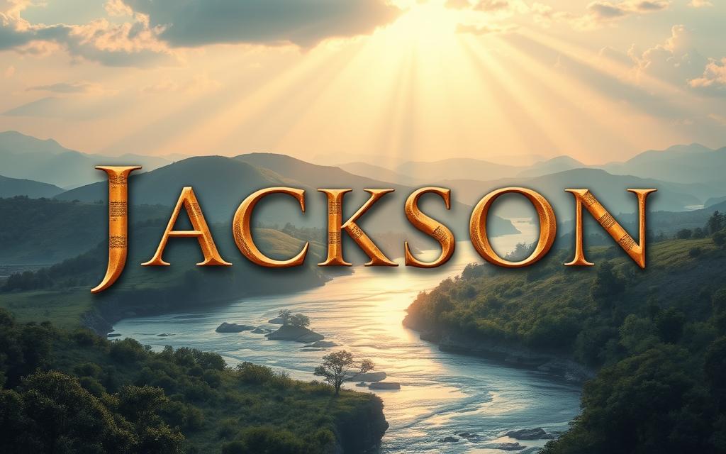 jackson name significance bible