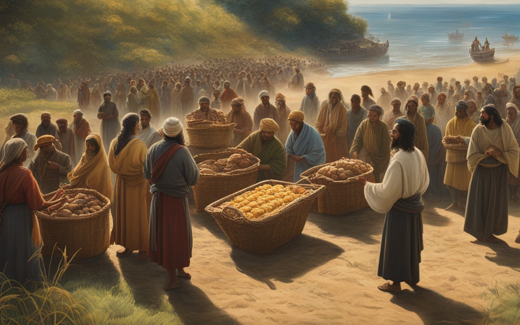 Jesus' Compassion for the Multitudes - Feeding the 5,000 (Matthew 14:13-21)