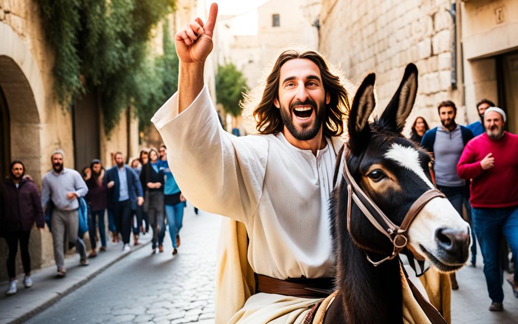 Jesus in Jerusalem