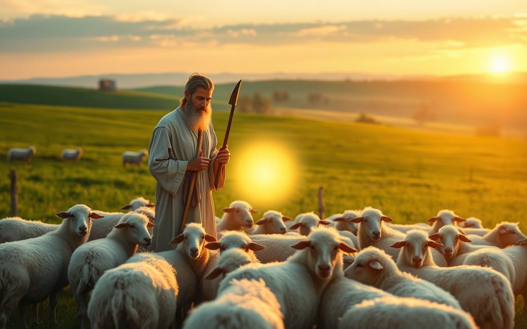 The Good Shepherd - Laying Down His Life for the Sheep (John 10:11)